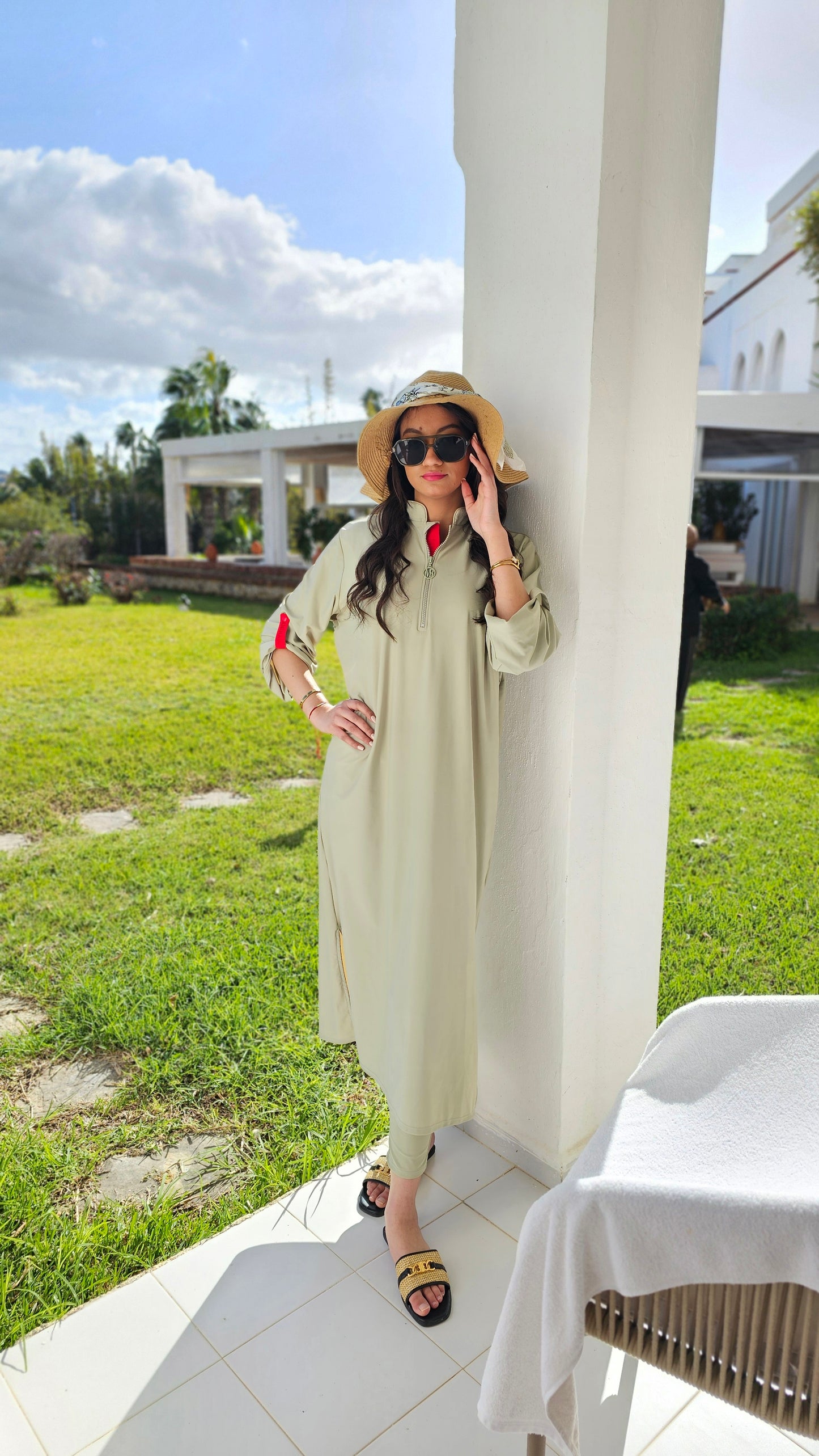 Senna Burkini Green Sage