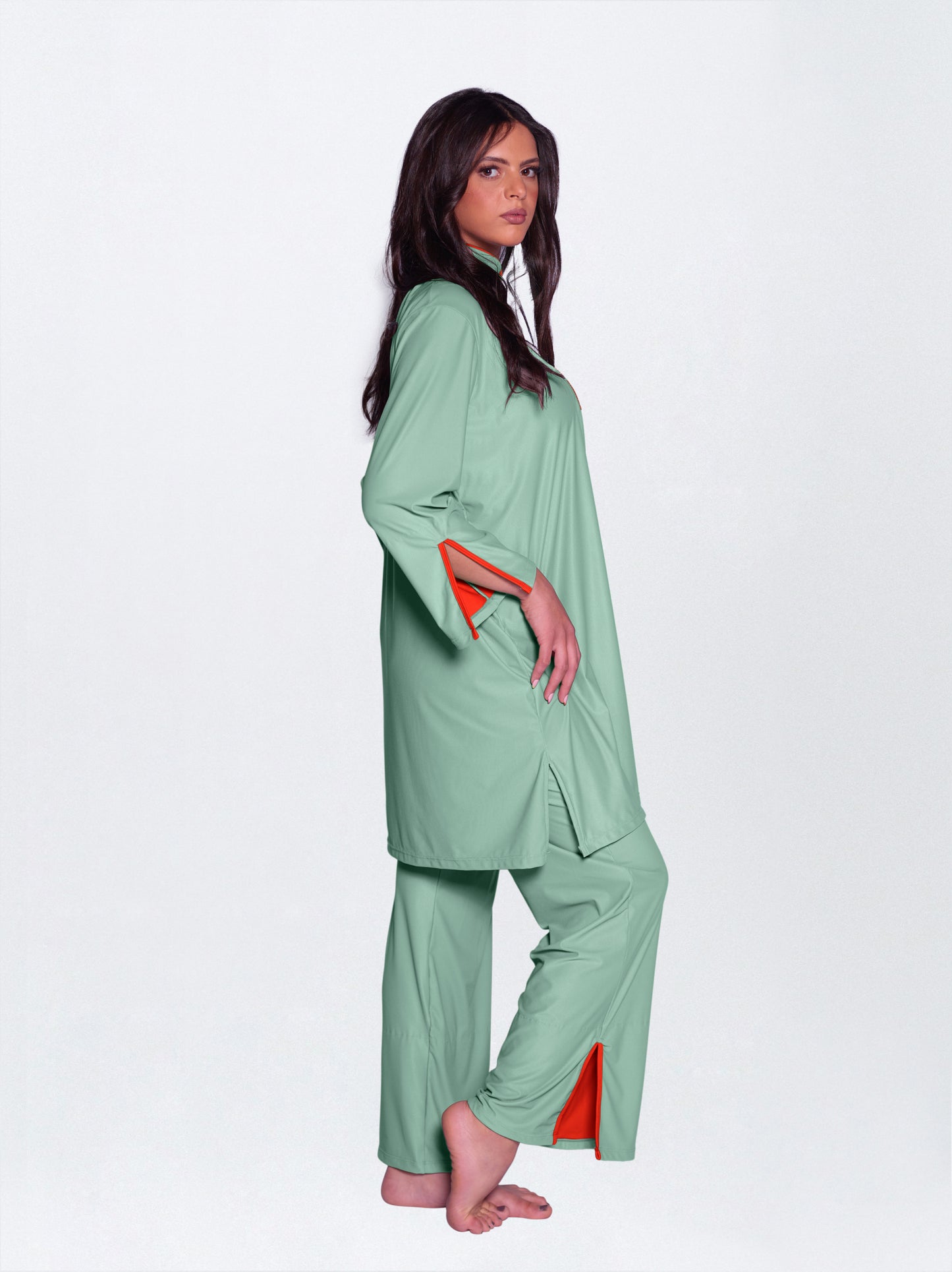Dunya Burkini Slate Mint