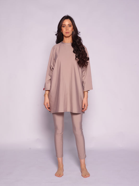 Ayla Burkini Taupe