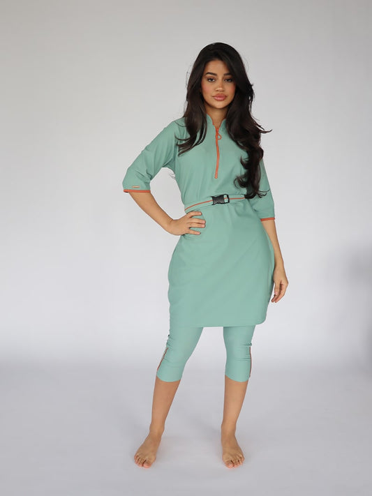 Ivy Semi Burkini Mint