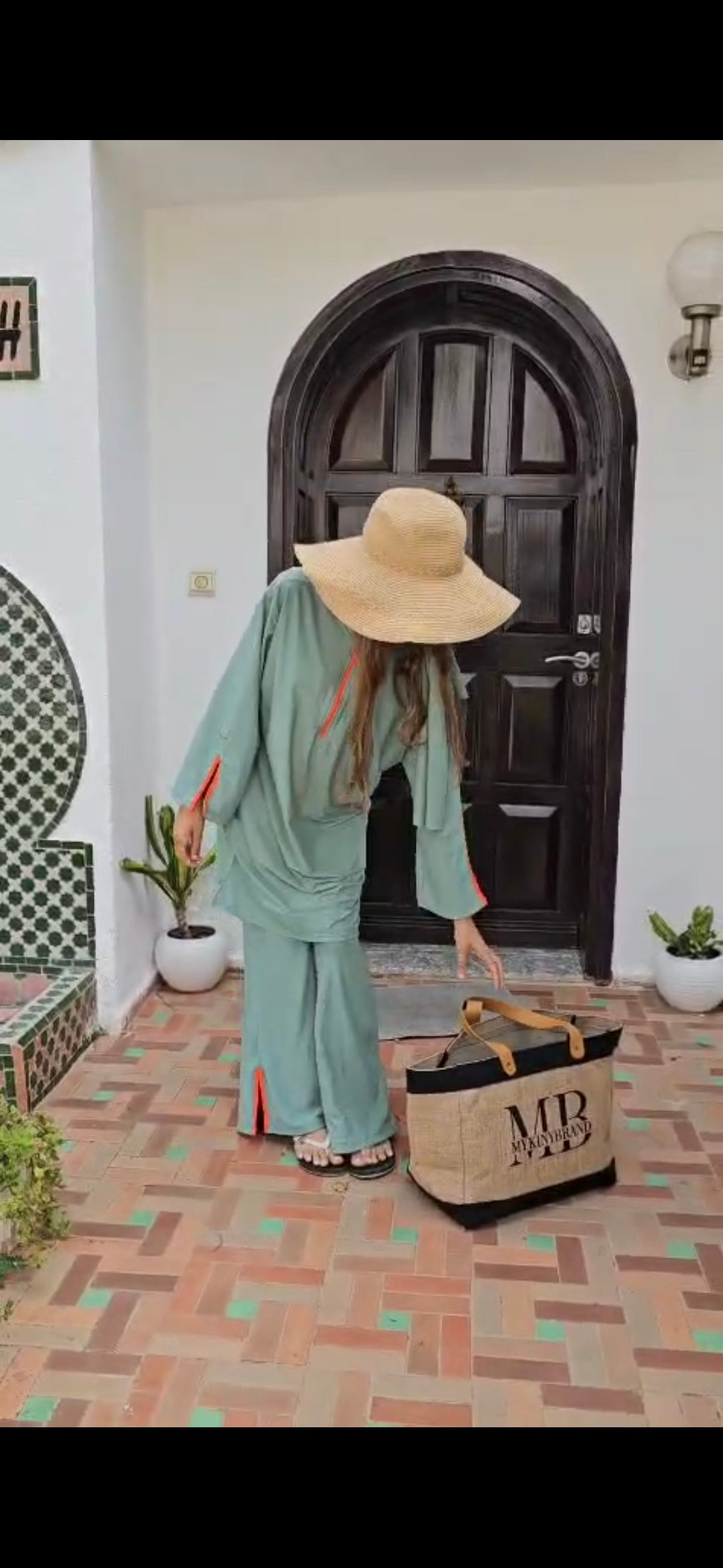 Dunya Burkini Slate Mint