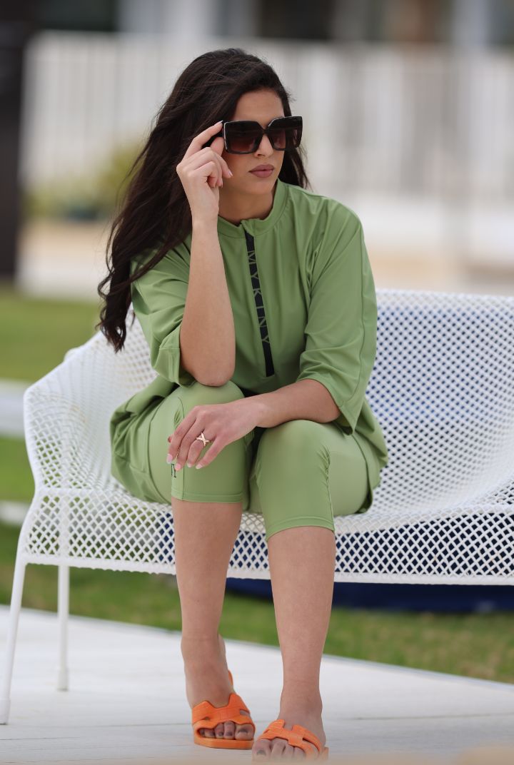 Yasmine Semi Burkini Green