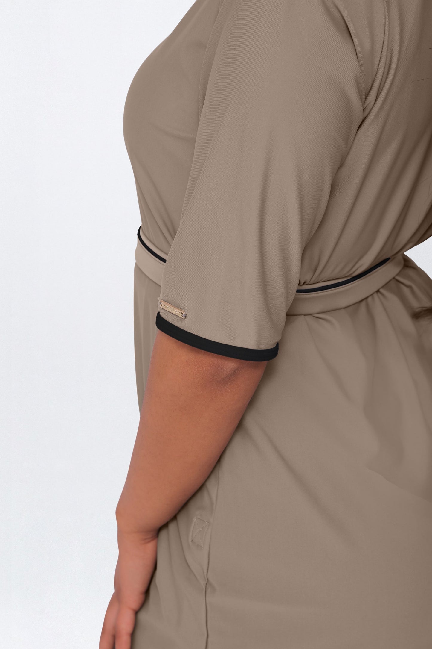 Ivy Semi Burkini Taupe Merengue