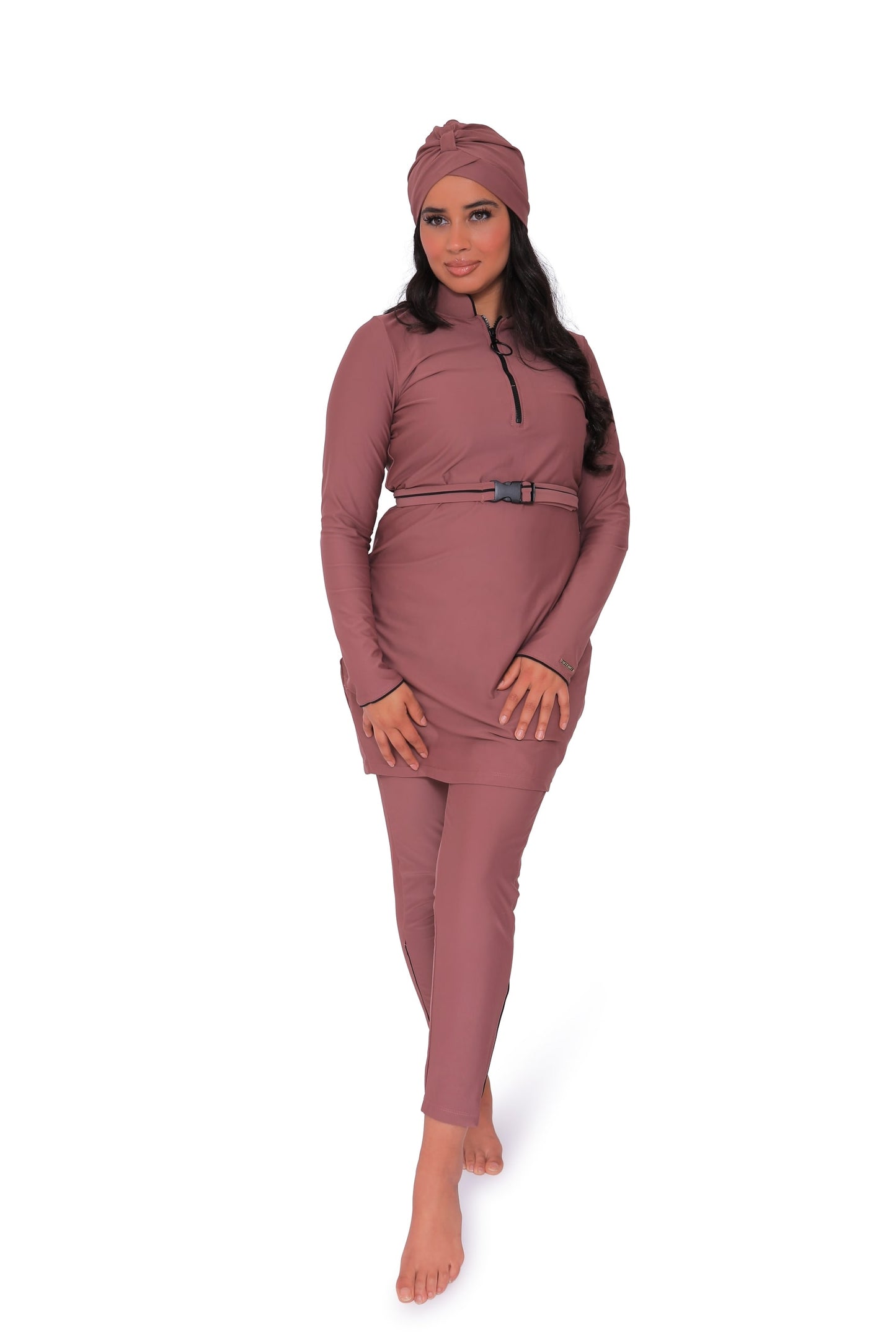 Ivory burkini Mauve