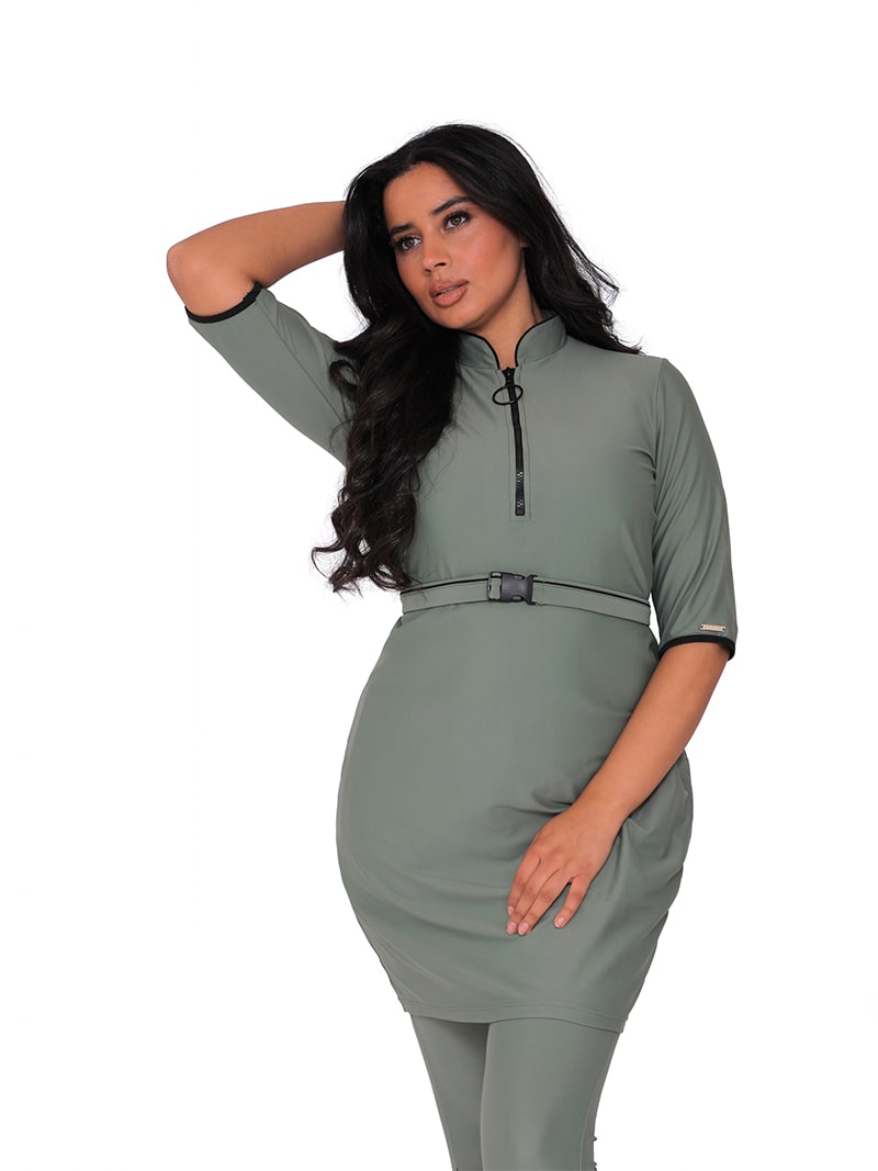 Ivy Semi Burkini Pistache