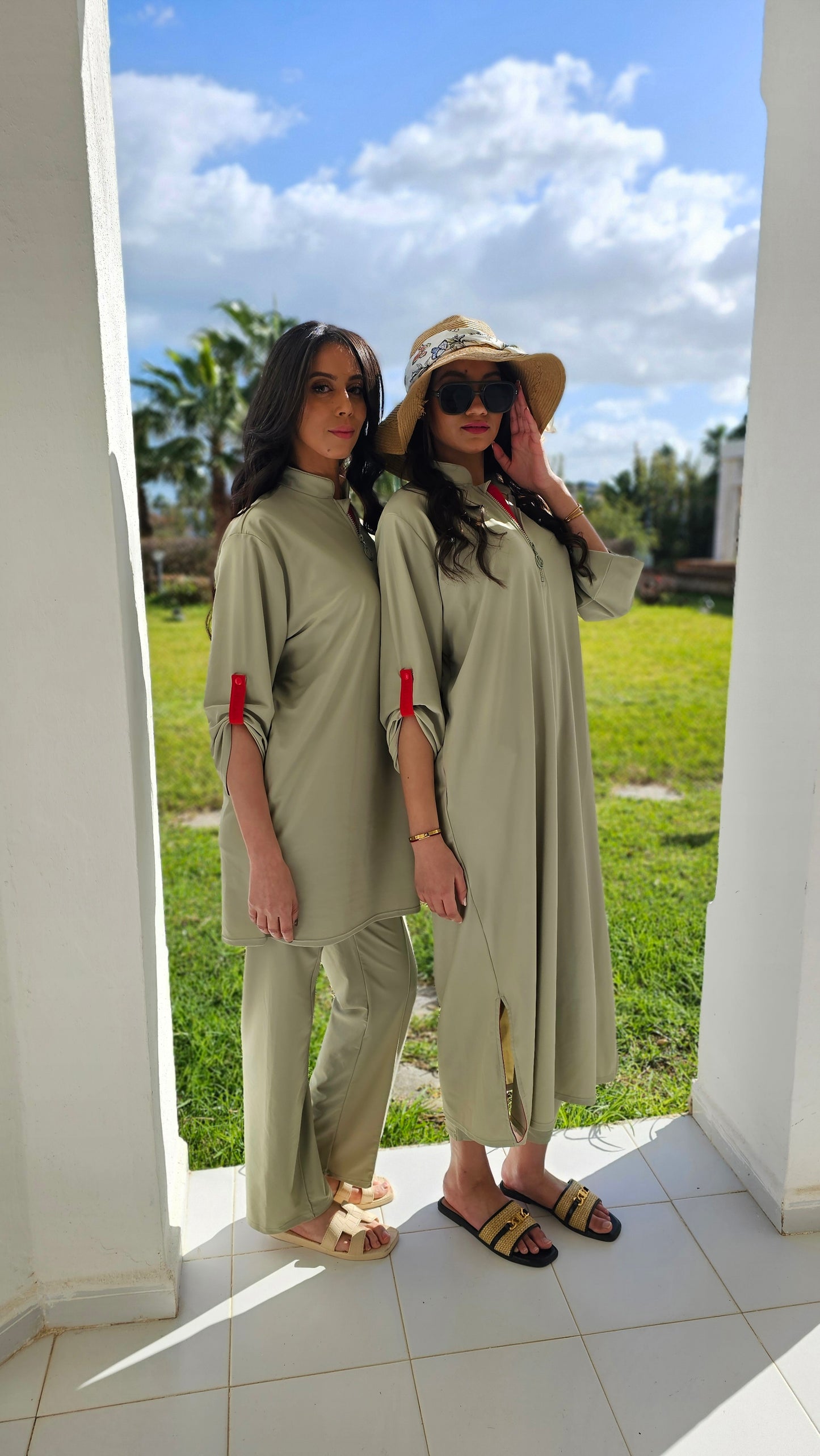 Noor Burkini Green Sage