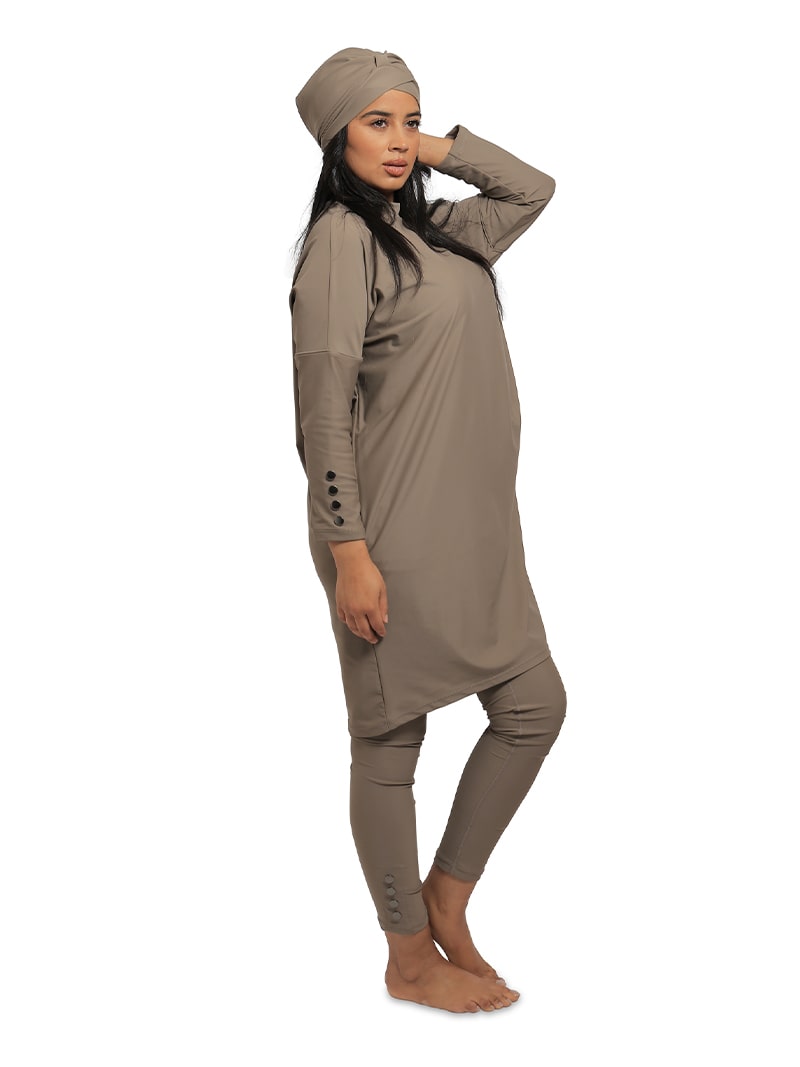 Sara Burkini Taupe