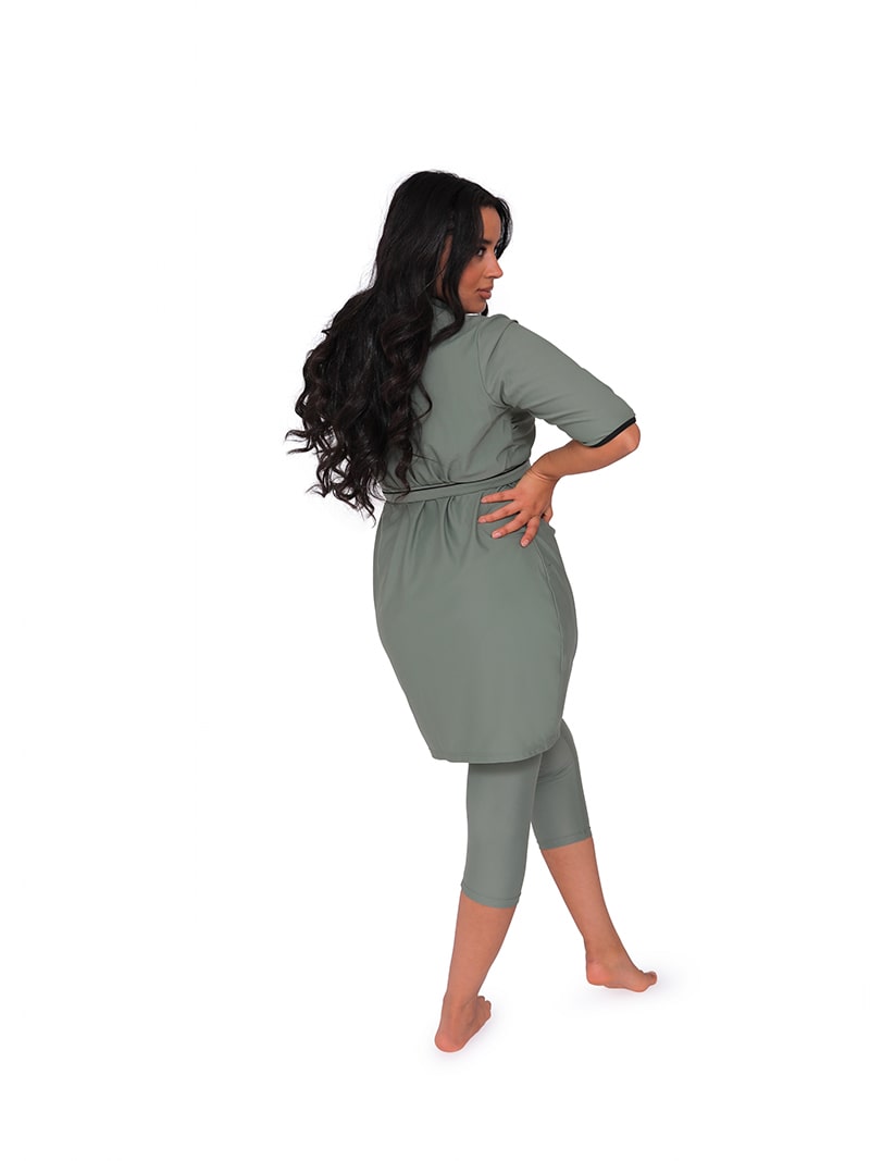 Ivy Semi Burkini Pistache