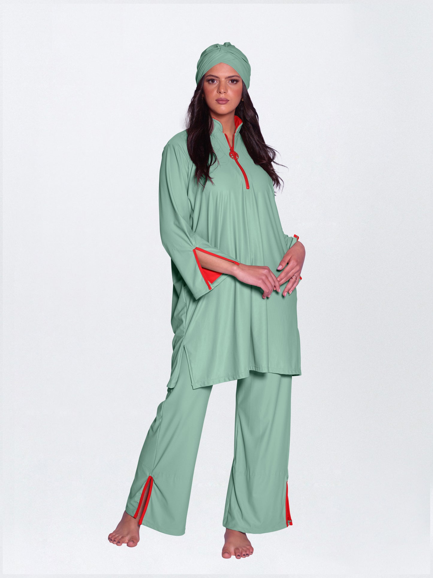 Dunya Burkini Slate Mint