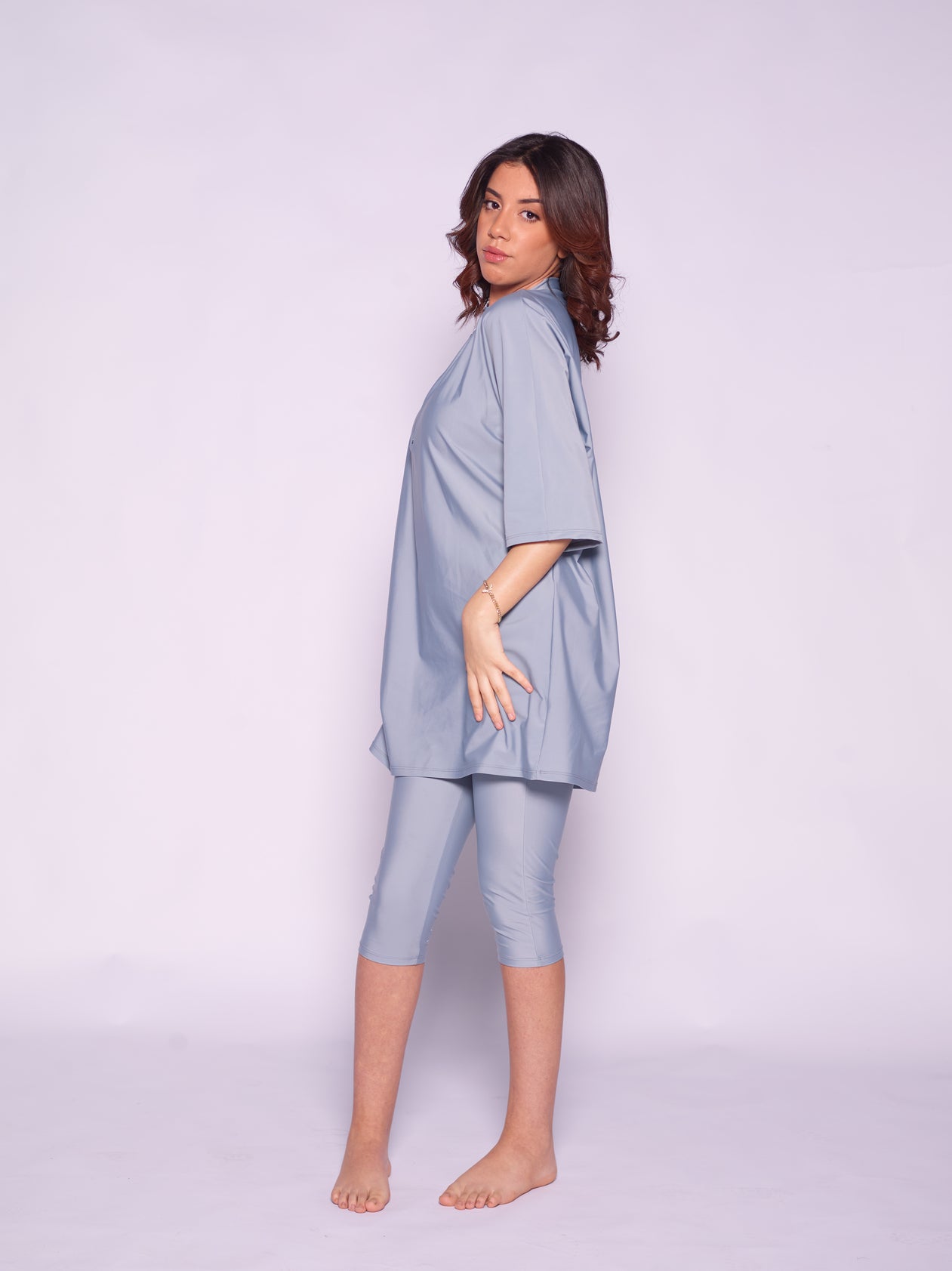 Yasmine Semi-Burkini Blue