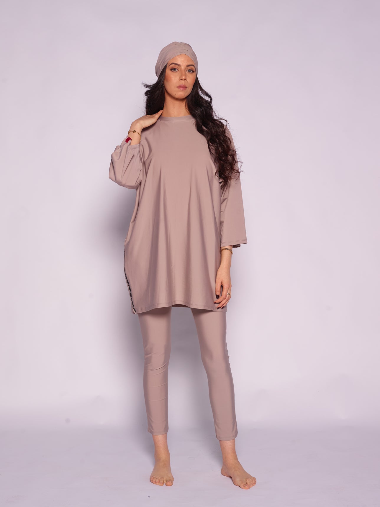 Ayla Burkini Taupe