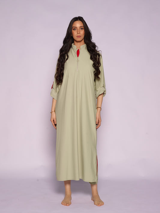 PRE-ORDER: Senna Burkini Green Sage