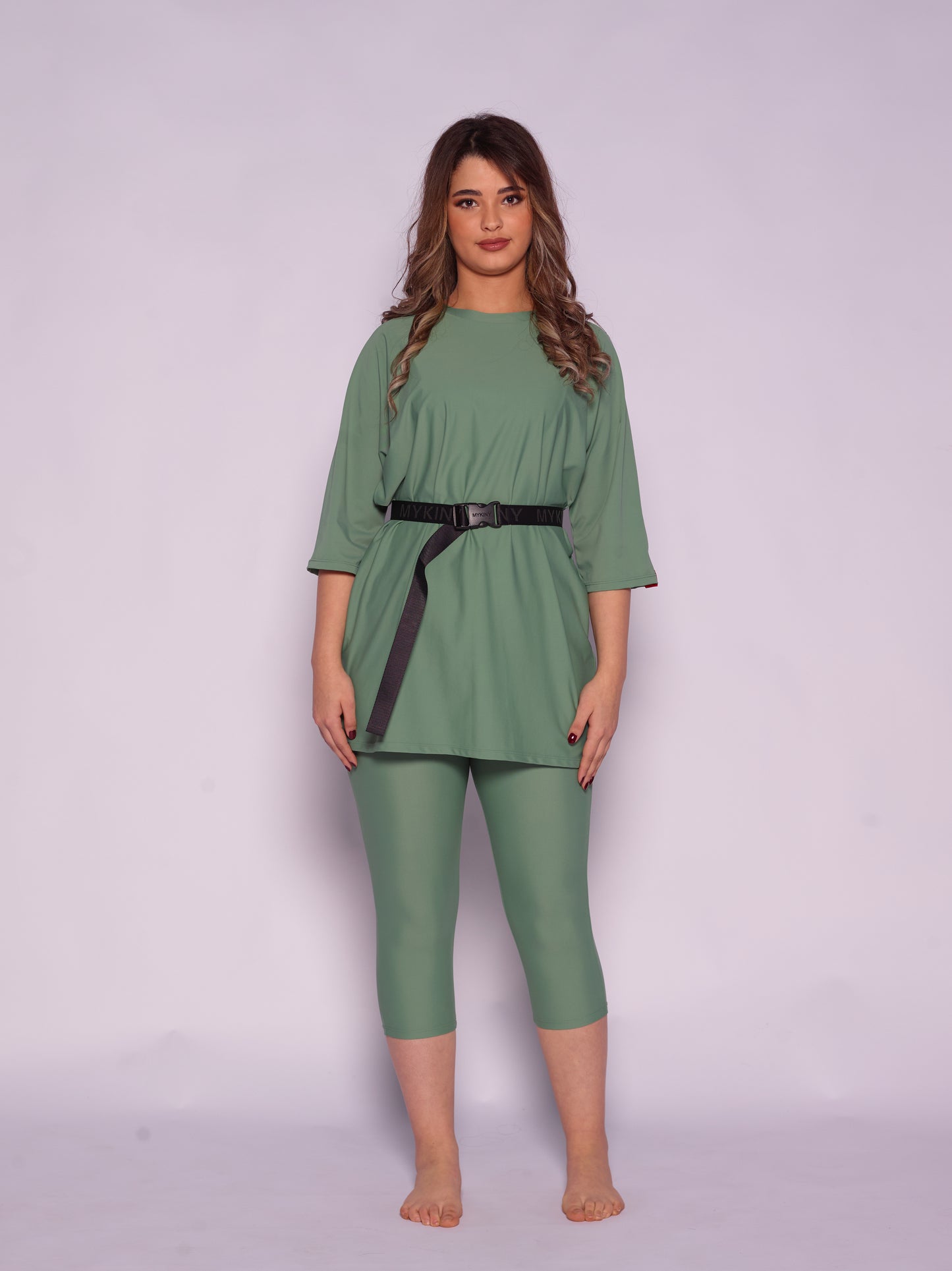 Majda semi-burkini Sage Green