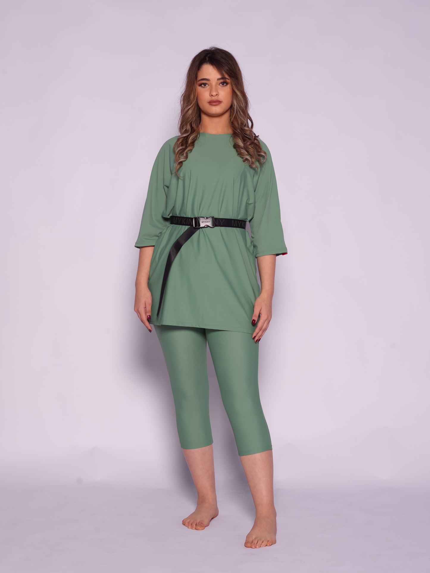 Majda semi-burkini Sage Green