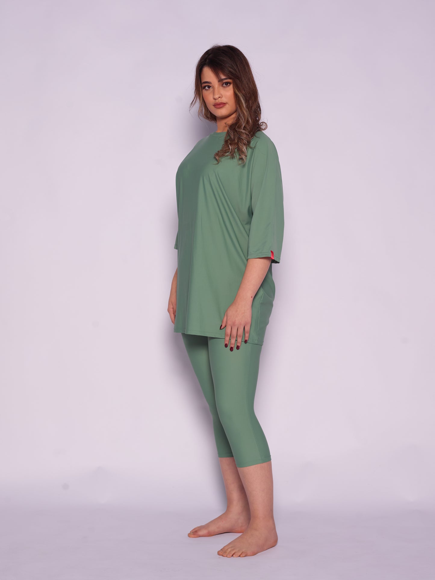 Majda semi-burkini Sage Green