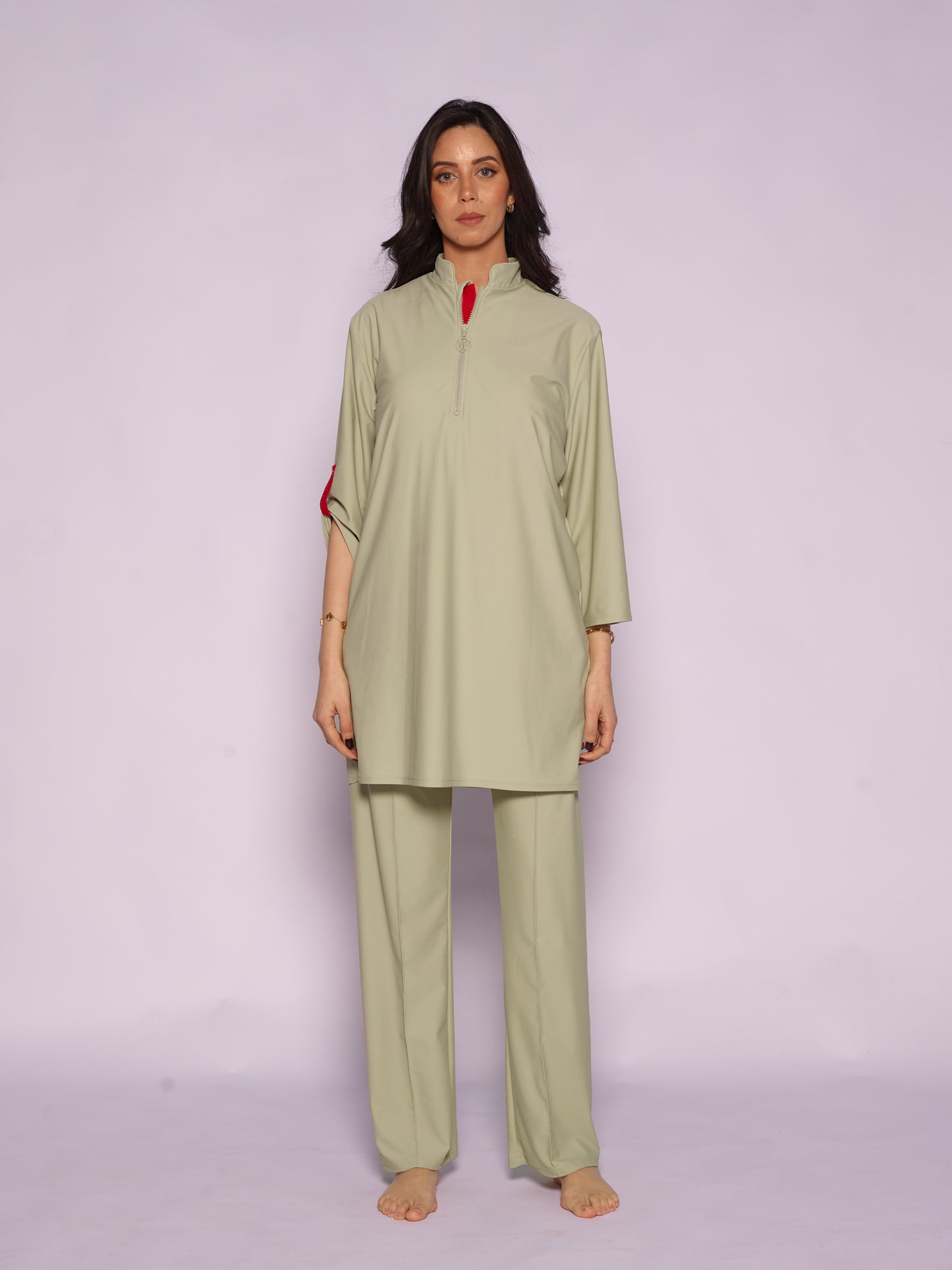 Noor Burkini Green Sage