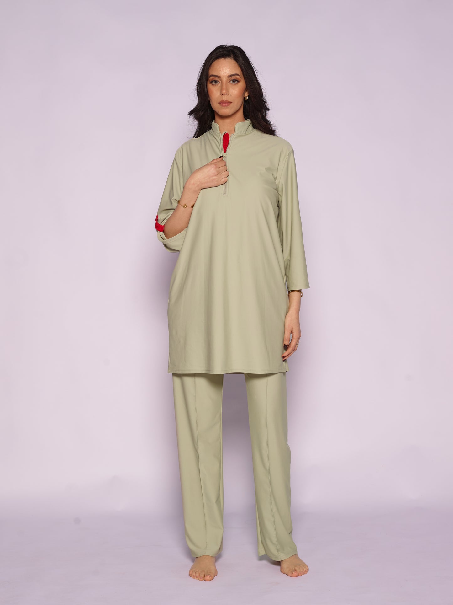 Noor Burkini Green Sage