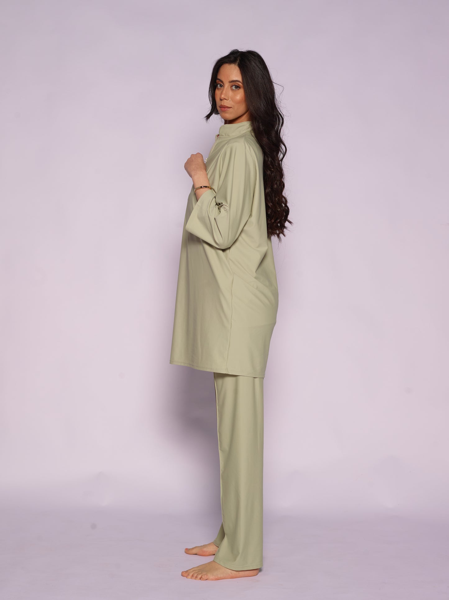 Noor Burkini Green Sage
