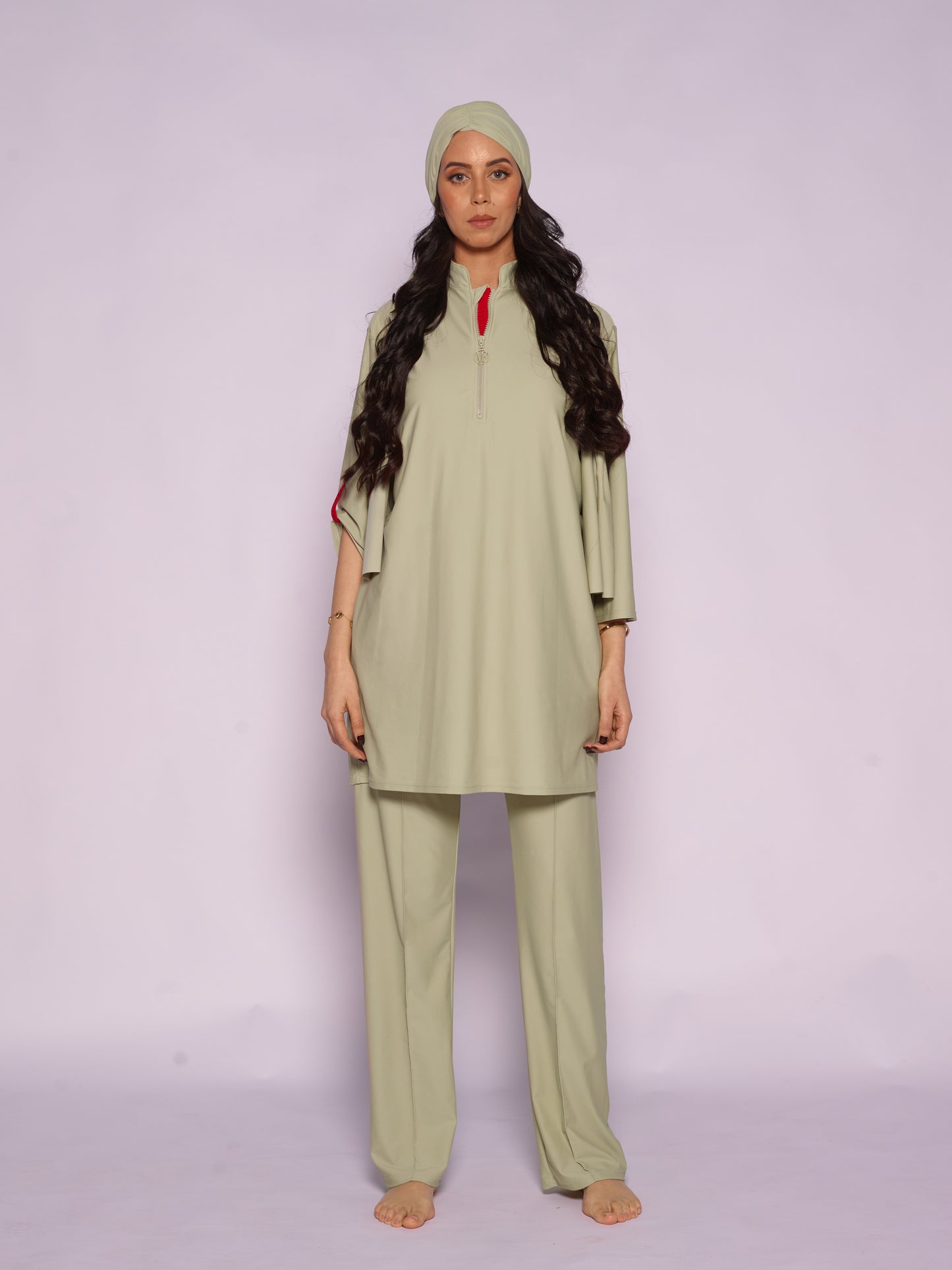 Noor Burkini Green Sage