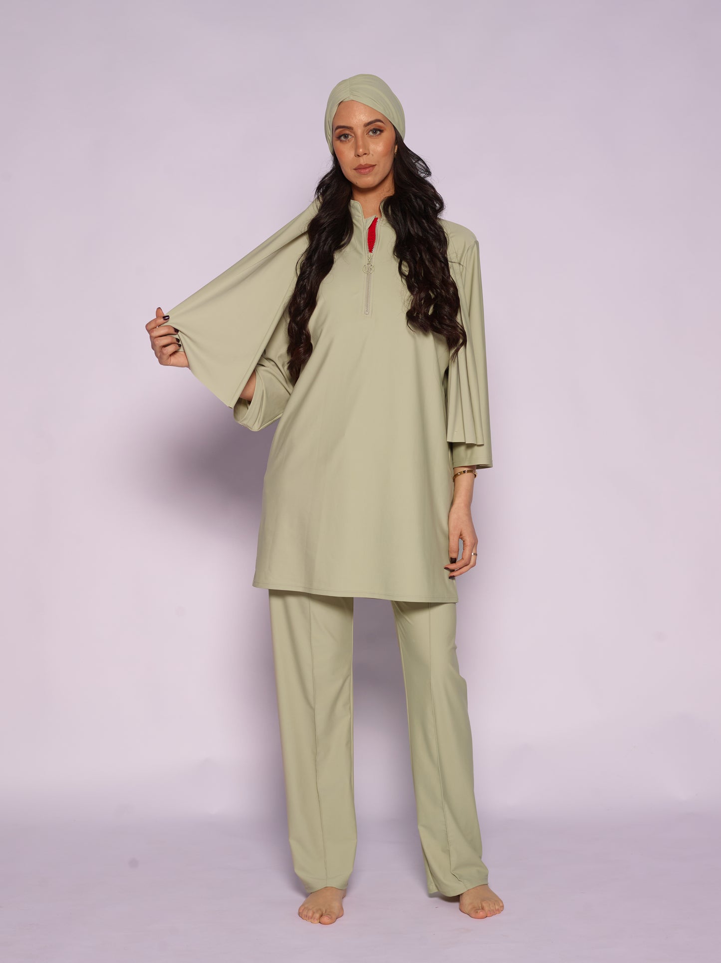 Noor Burkini Green Sage