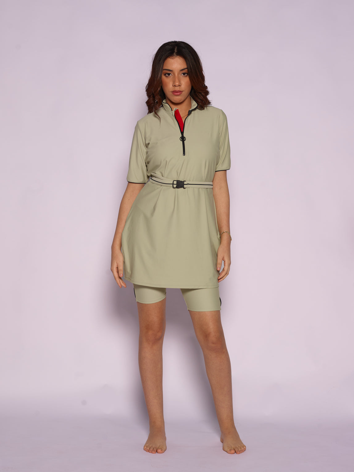 Maisa Semi-burkini Green Sage