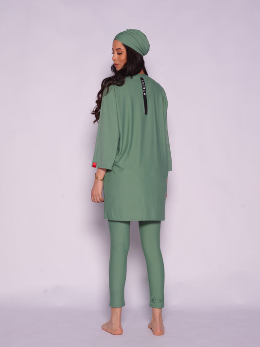 Burkini Maya vert sauge