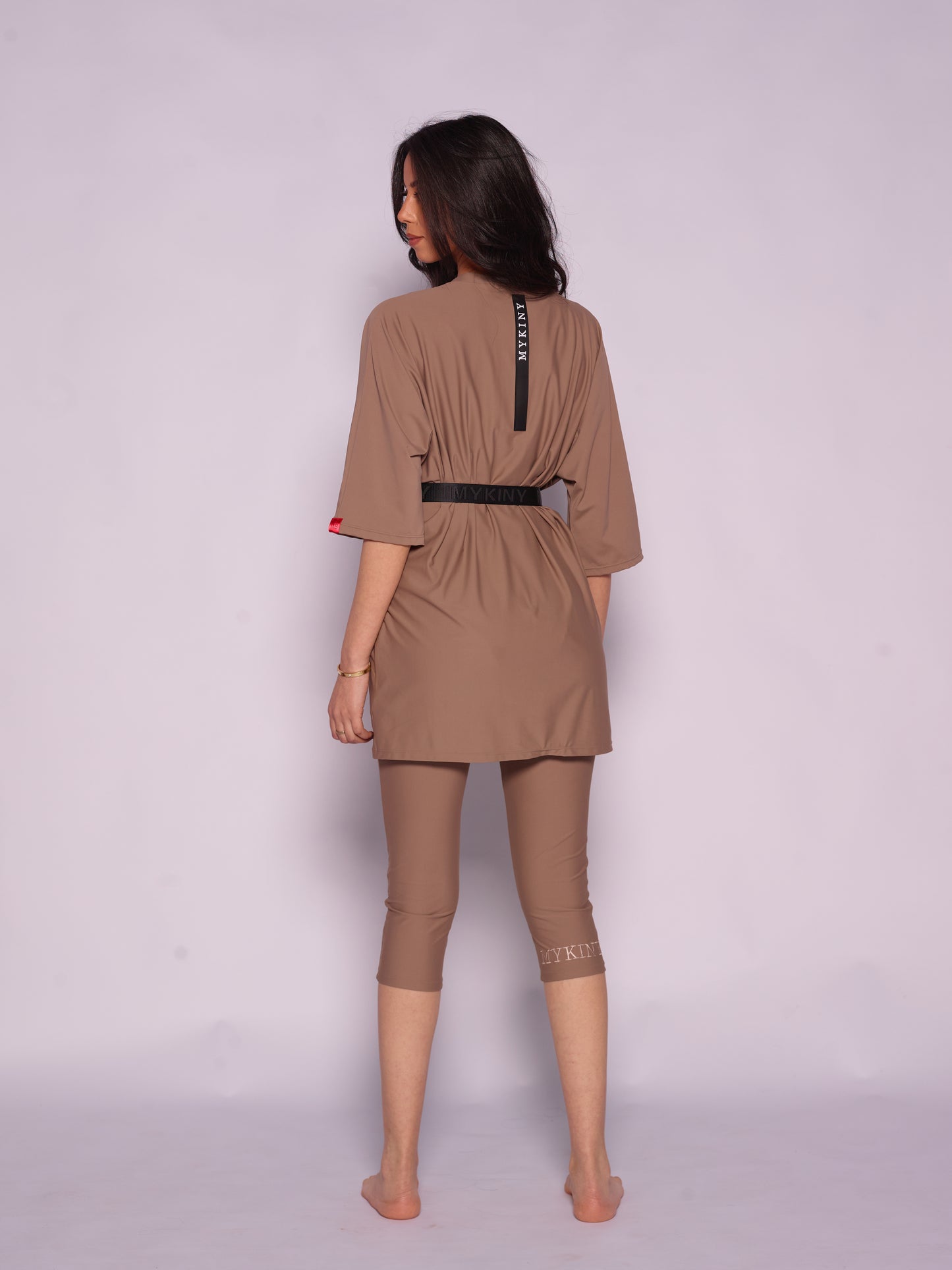 Majda semi-burkini Ash Brown