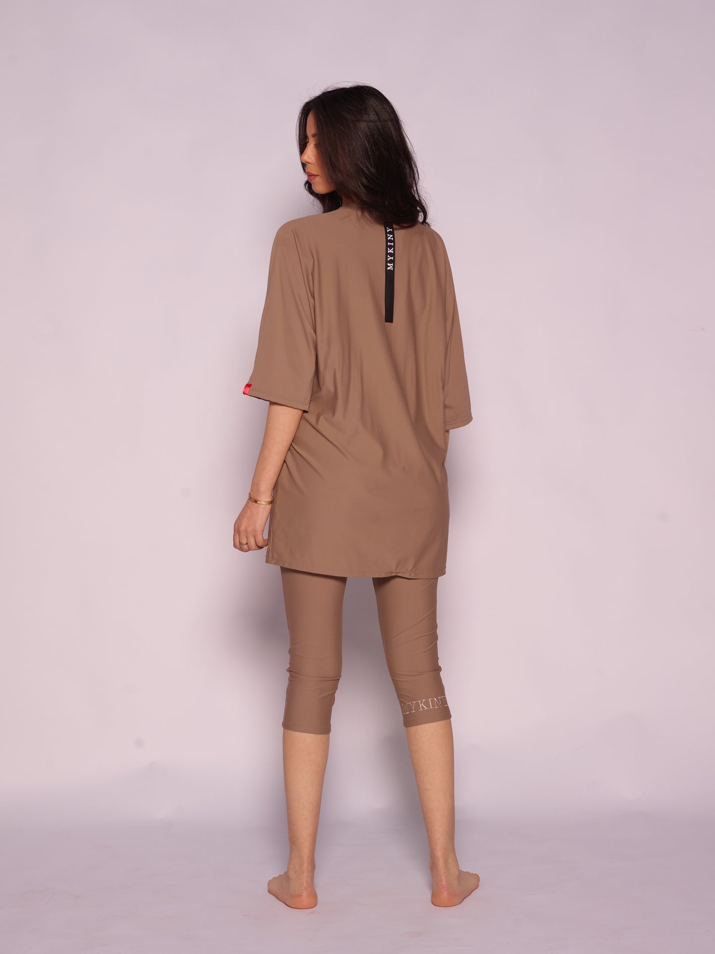 Majda semi-burkini Ash Brown