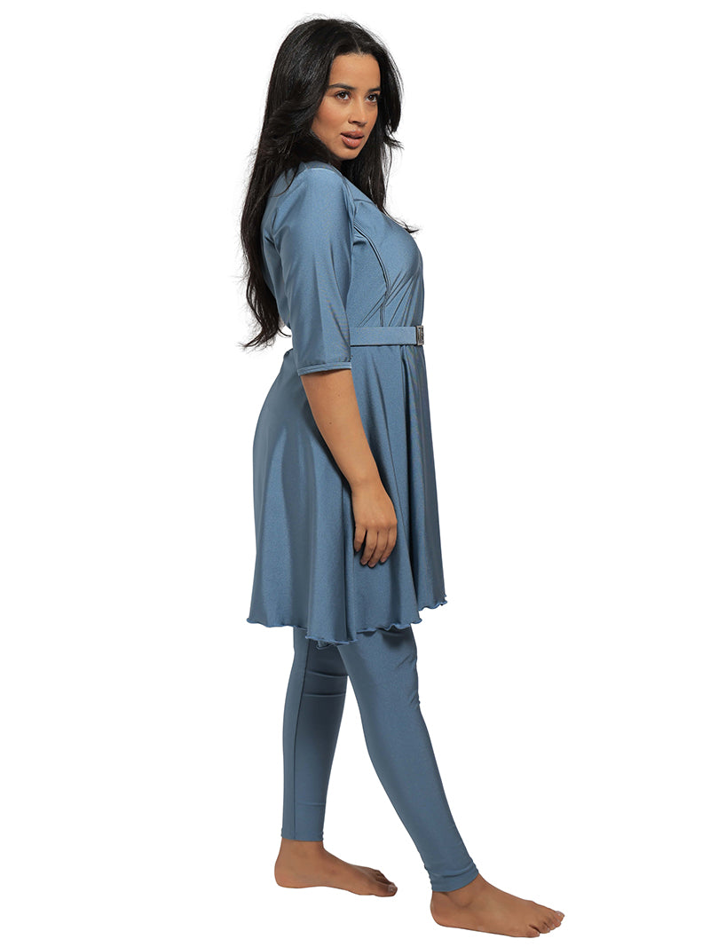 Lina Semi Burkini Ocean Blue