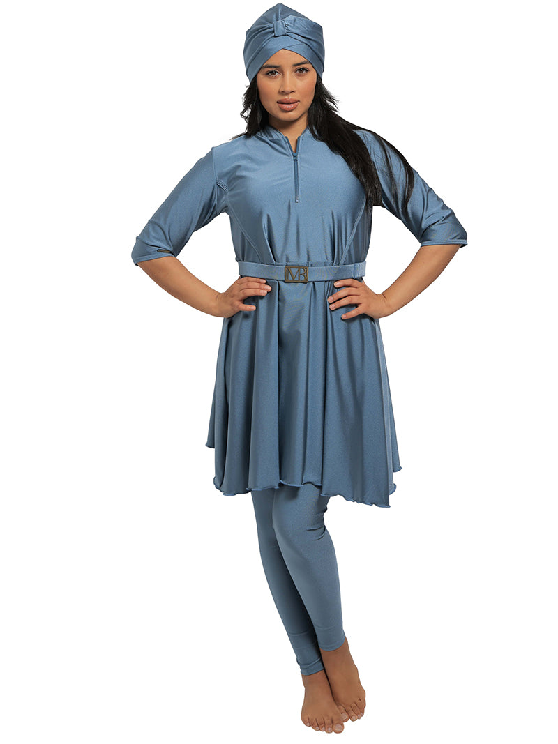 Lina Semi Burkini Ocean Blue