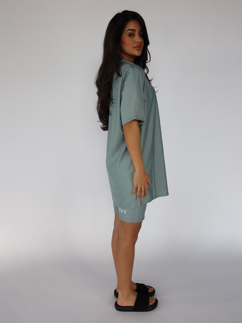 Dania Semi-Burkini Slate Mint