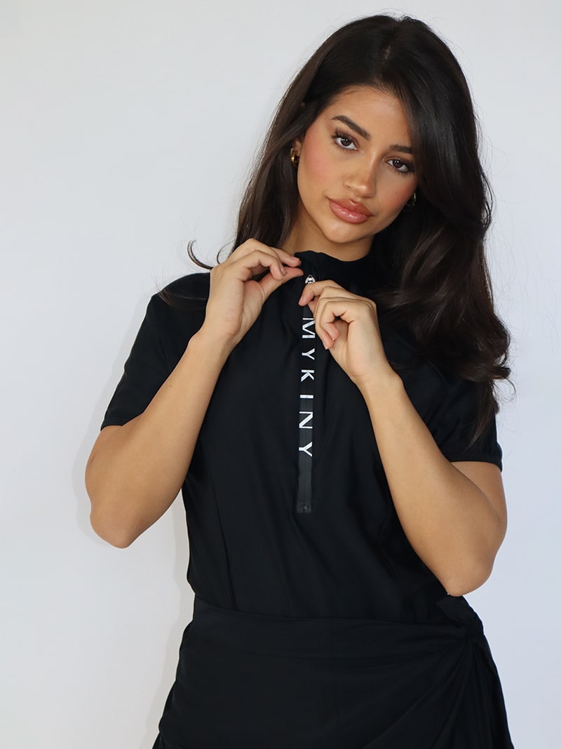 Amira Semi-Burkini Black