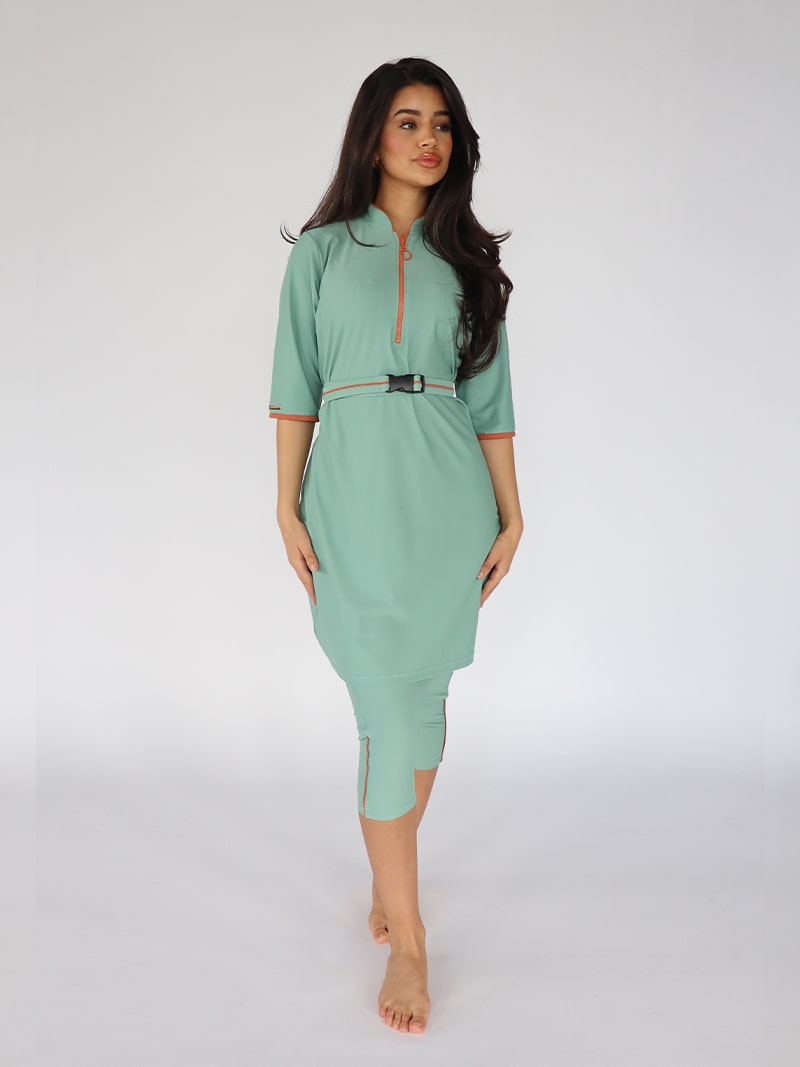 Ivy Semi Burkini Mint