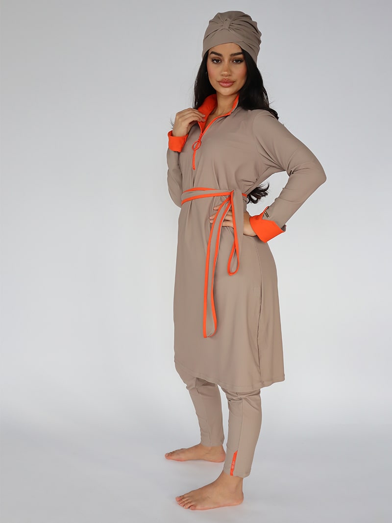 Nadine Burkini Taupe