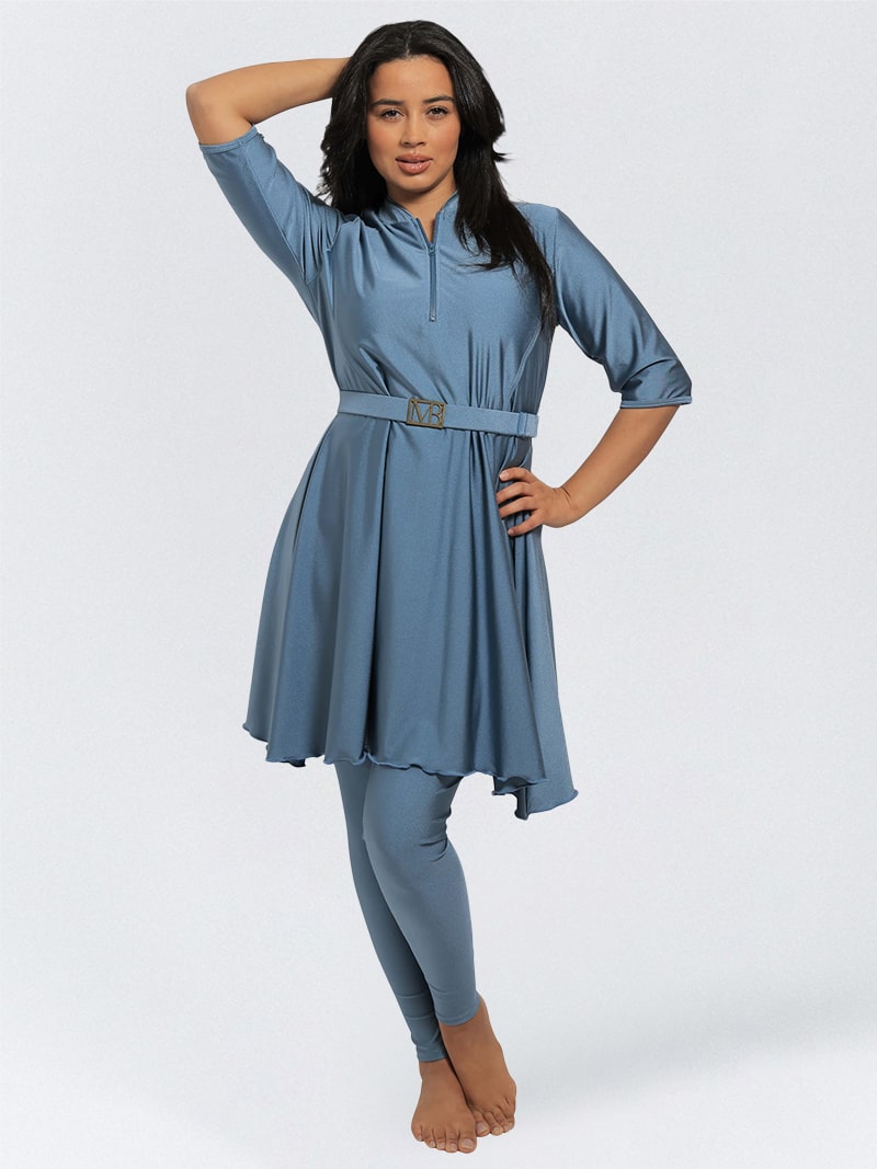 Lina Semi Burkini Ocean Blue