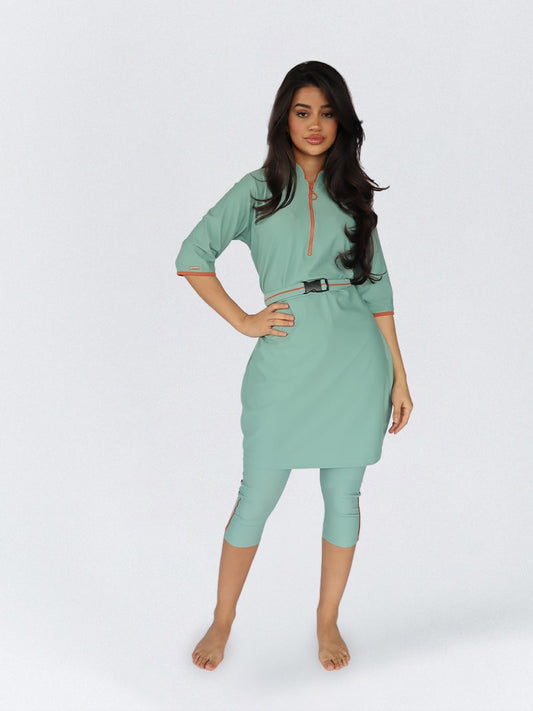 Ivy Semi Burkini Mint