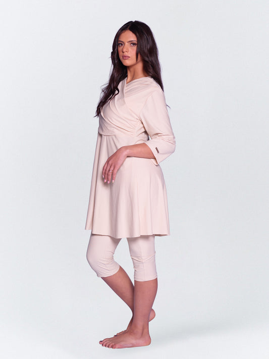Ranya Semi Burkini Beige