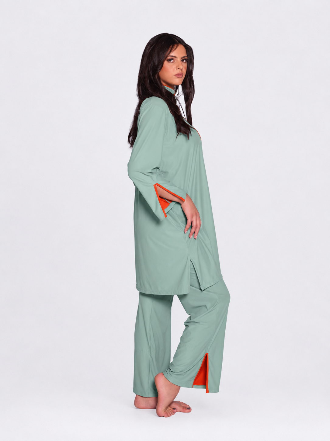 Dunya Burkini Slate Mint