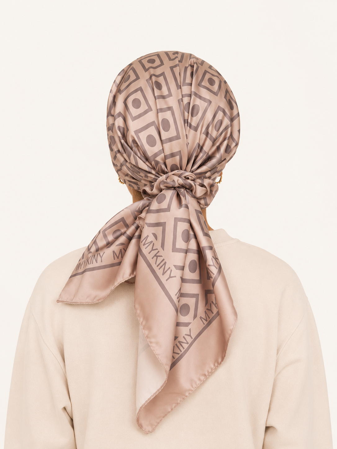 MYKINY Quick TieScarf (instant) Taupe