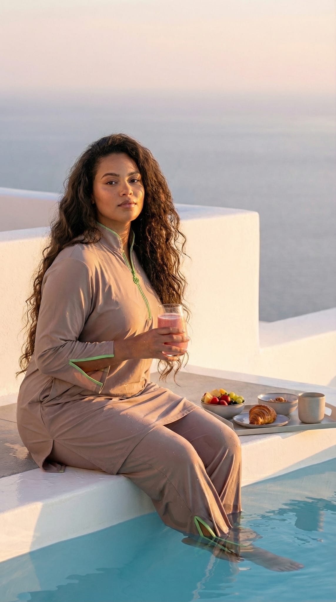 Dunya Burkini Taupe