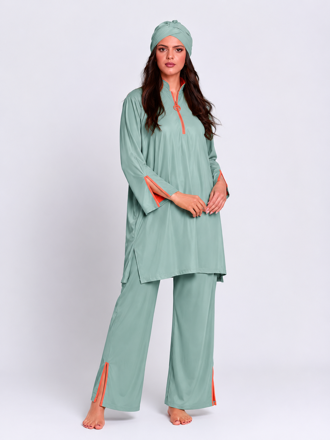 Dunya Burkini Slate Mint