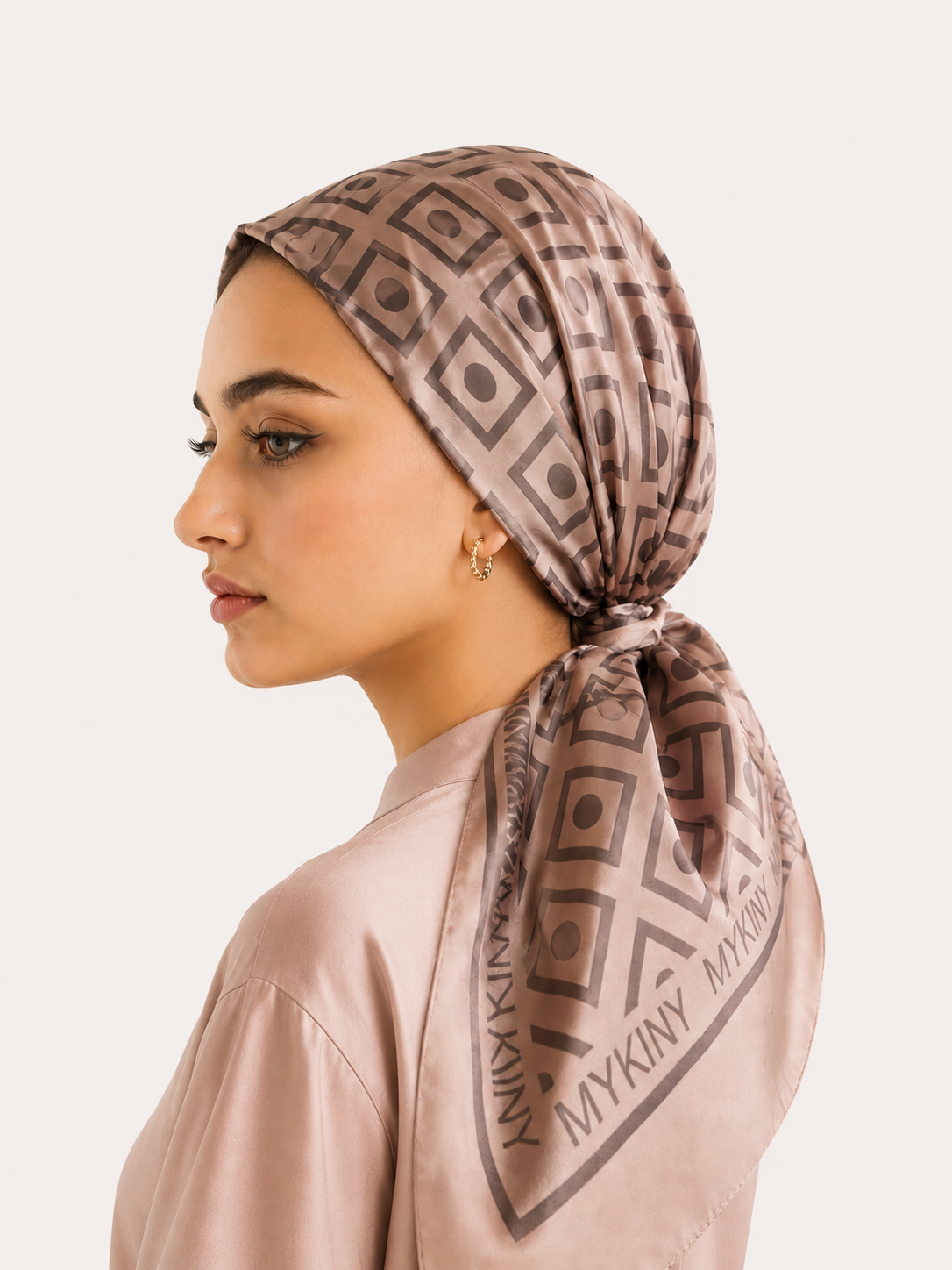 MYKINY Quick TieScarf (instant) Taupe